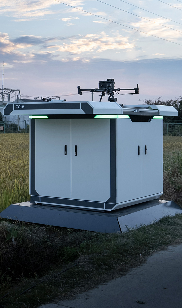 智方A30EC大型無人機自動機場